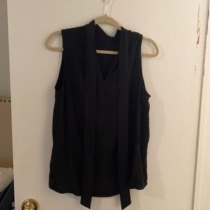 Tie back black top!